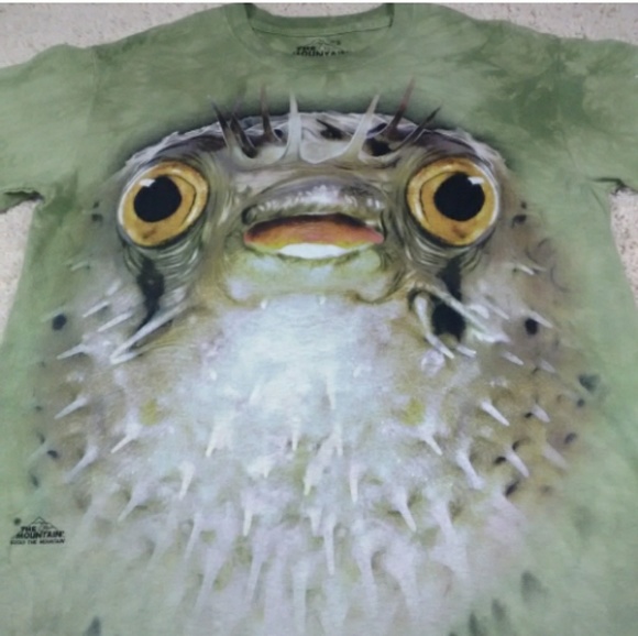 Other - NWOT THE MOUNTAIN ADULT SMALL TEE BLOW FISH DIVERS